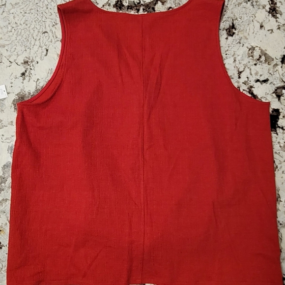 NWT Old Navy Red Tank Top - Picture 2 of 4